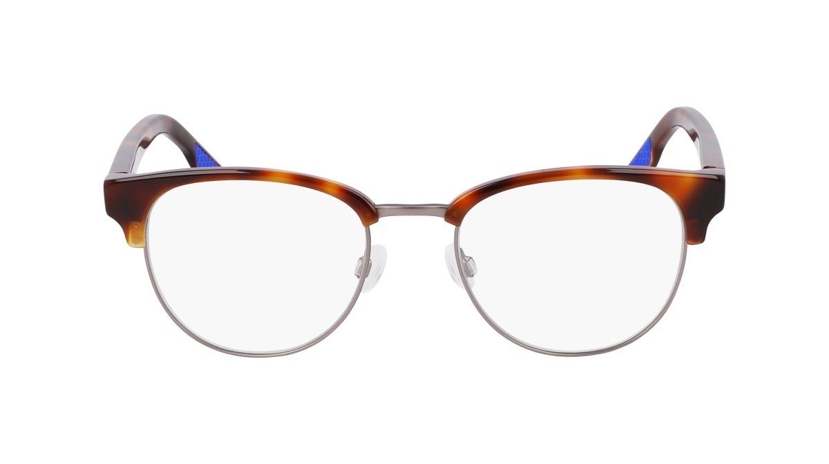 Brillen Nike NIKE 8402 (240) farbe soft tortoise/gunmetal form rund 