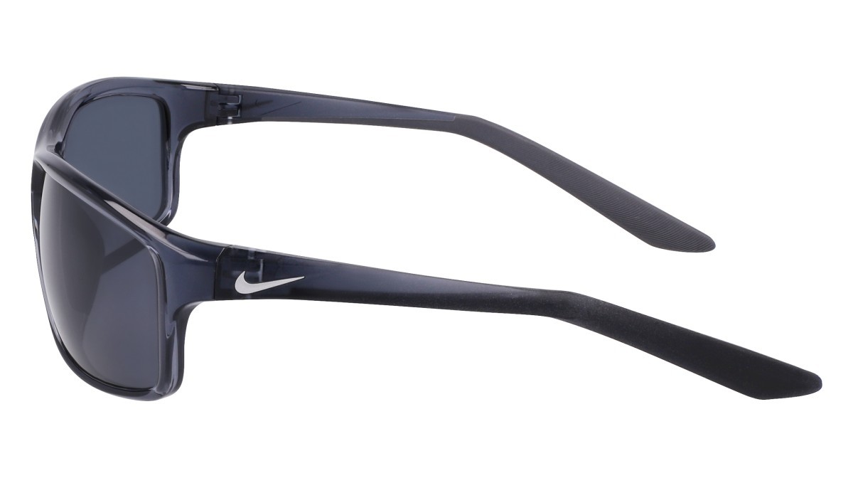 Sunglasses Nike NIKE ADRENALINE 22 DV2372 (021) color dark grey/grey shape rectangle lenses dark gray