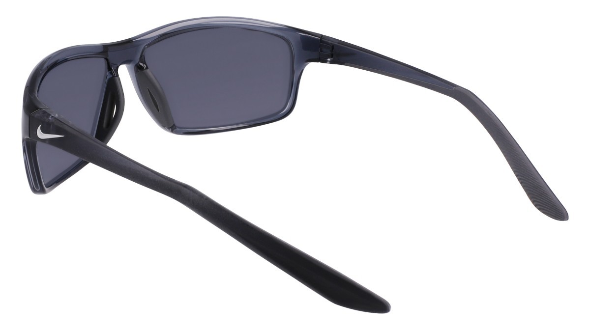 Sunglasses Nike NIKE ADRENALINE 22 DV2372 (021) color dark grey/grey shape rectangle lenses dark gray