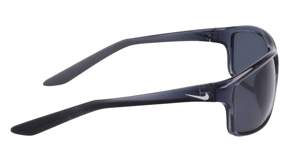 Sunglasses Nike NIKE ADRENALINE 22 DV2372 (021) color dark grey/grey shape rectangle lenses dark gray