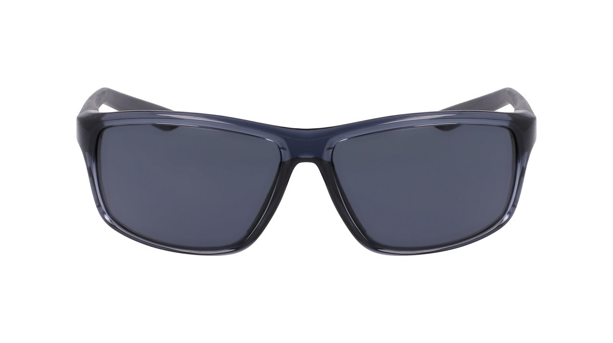 Sunglasses Nike NIKE ADRENALINE 22 DV2372 (021) color dark grey/grey shape rectangle lenses dark gray