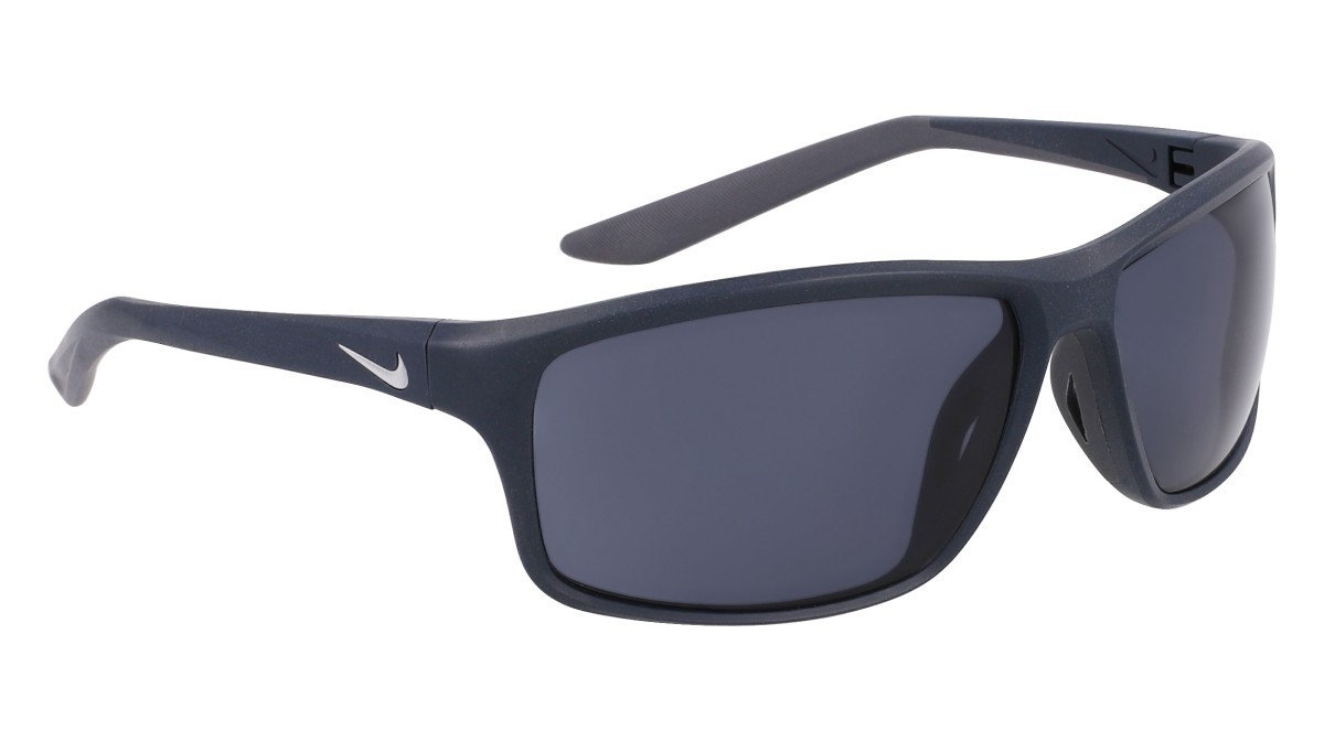 Sunglasses Nike NIKE ADRENALINE 22 DV2372 (022) color matte dark grey/grey shape rectangle lenses dark gray