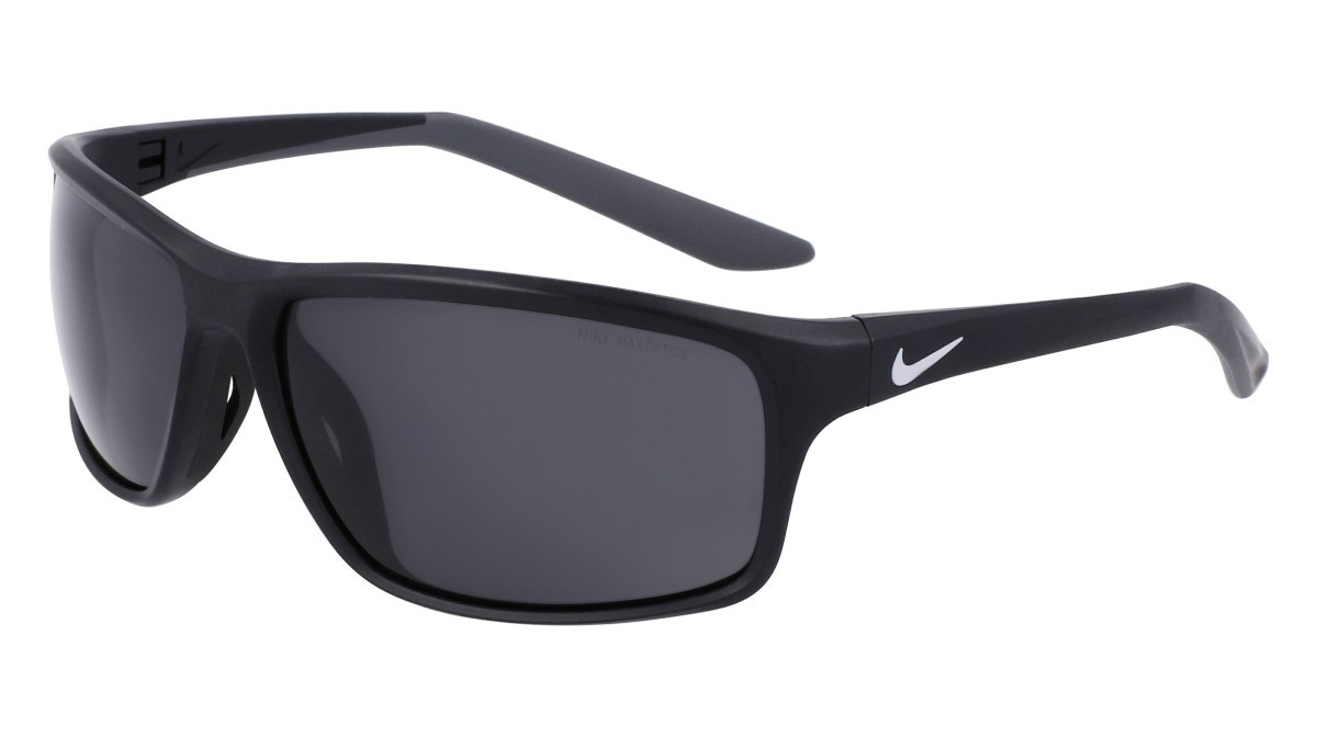 Sonnenbrillen Nike NIKE ADRENALINE 22 N IU4633X (010) farbe matte black/dark grey form rechteckig gläser dark grey