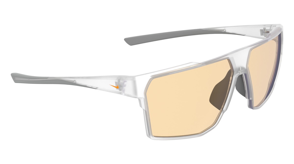 Sonnenbrillen Nike NIKE AIRLIFT E IQ7269X (925) farbe matte clear / ll orange form rechteckig gläser low light orange (max+)