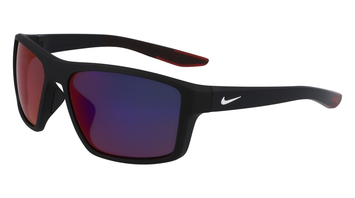 Occhiali da sole Nike NIKE BRAZEN FURY E FJ2275 (010) colore matte black/field tint forma rettangolare 