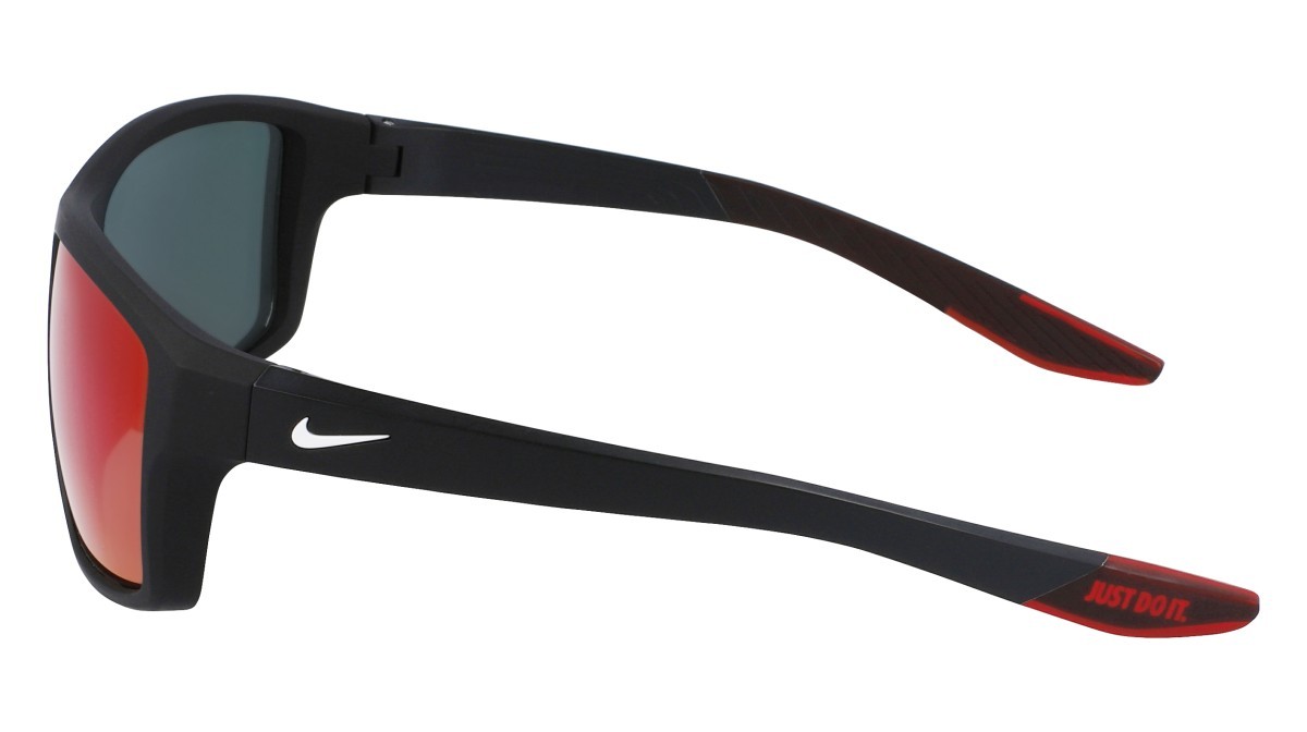 Sunglasses Nike NIKE BRAZEN FURY E NN IU4877X (010) color matte black/field tint shape rectangle 