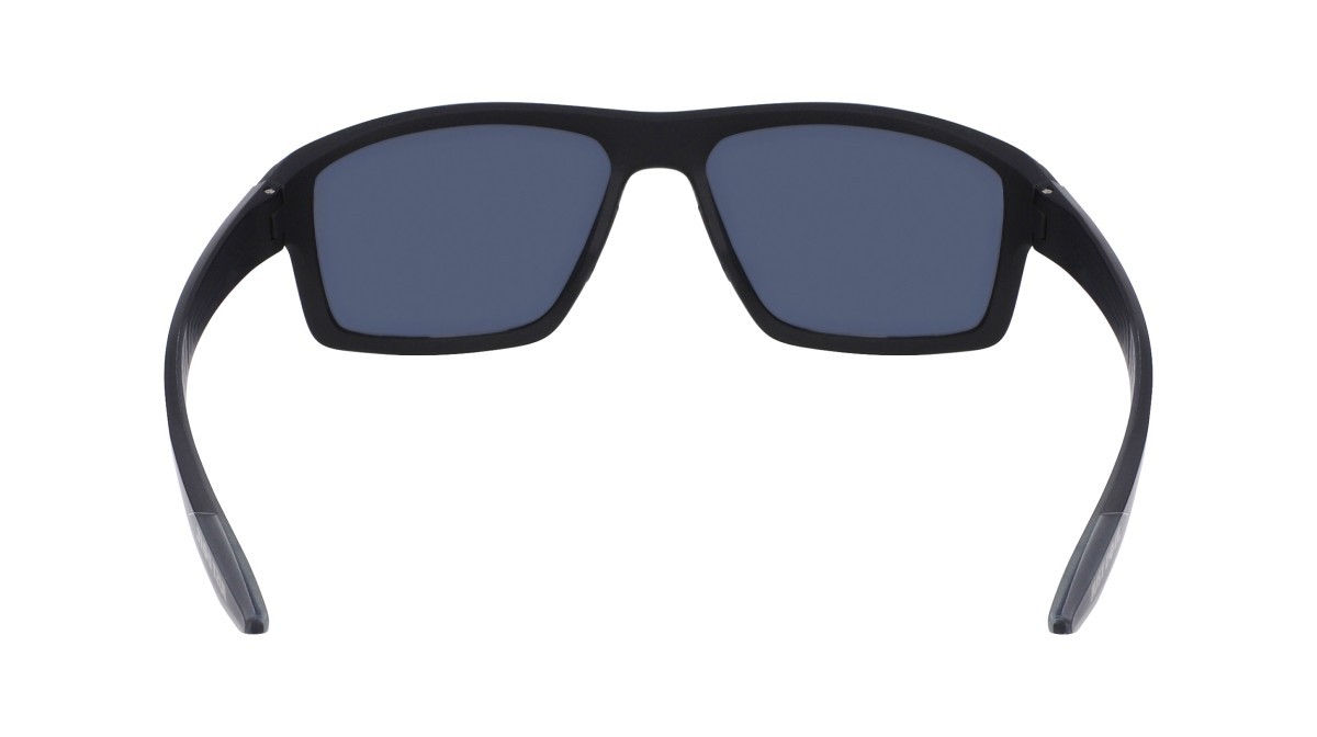 Sunglasses Nike NIKE BRAZEN FURY NN IU8072X (011) color matte black/silver flash shape rectangle lenses dark gray