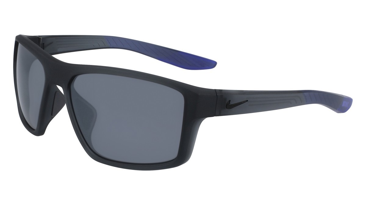 Sunglasses Nike NIKE BRAZEN FURY NN IU8072X (021) color matte dark grey/silver flas shape rectangle 