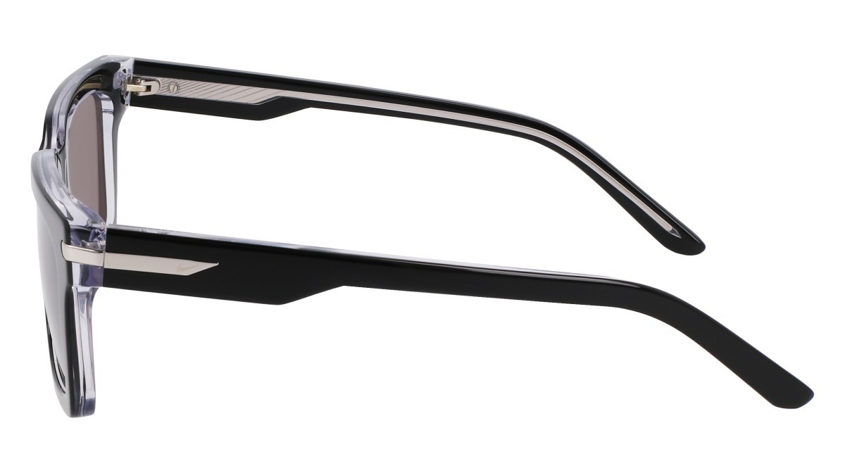 Sonnenbrillen Nike NIKE CRESCENT I EV24017 (010) farbe black / grey form rechteckig gläser solid grey (max+)