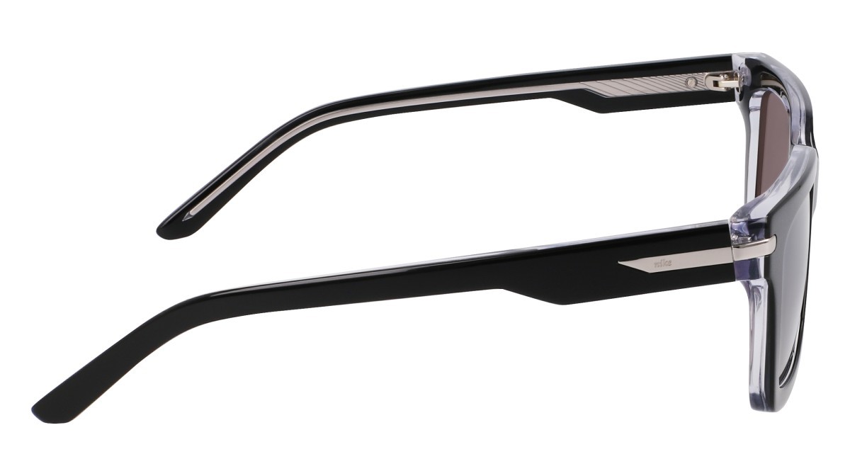 Sonnenbrillen Nike NIKE CRESCENT I EV24017 (010) farbe black / grey form rechteckig gläser solid grey (max+)