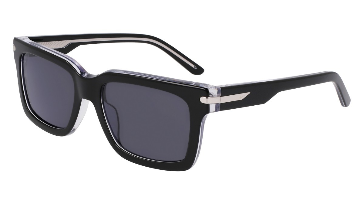 Sonnenbrillen Nike NIKE CRESCENT I EV24017 (010) farbe black / grey form rechteckig gläser solid grey (max+)