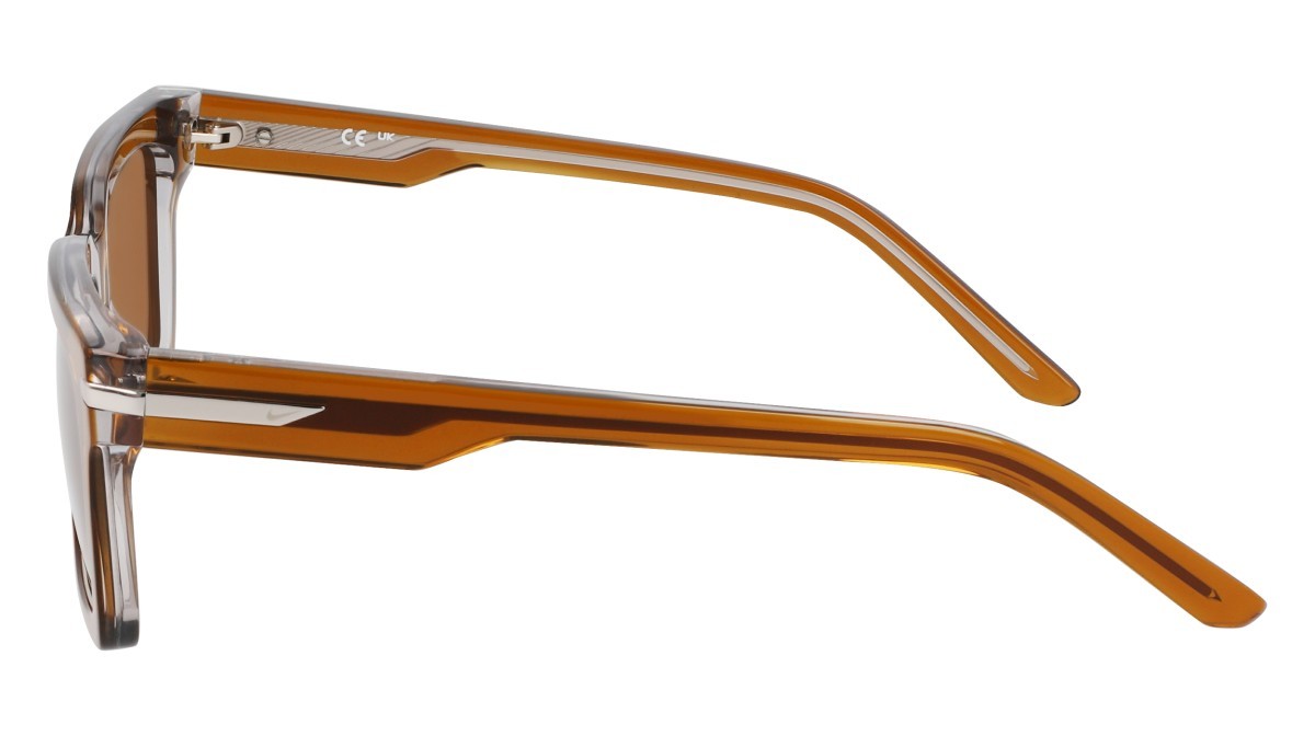 Sonnenbrillen Nike NIKE CRESCENT I EV24017 (802) farbe amber / amber form rechteckig gläser solid amber (max+)