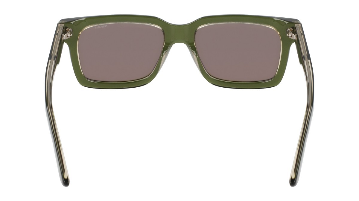 Sonnenbrillen Nike NIKE CRESCENT I N IU8078X (390) farbe medium olive / green form rechteckig gläser solid green (max+)