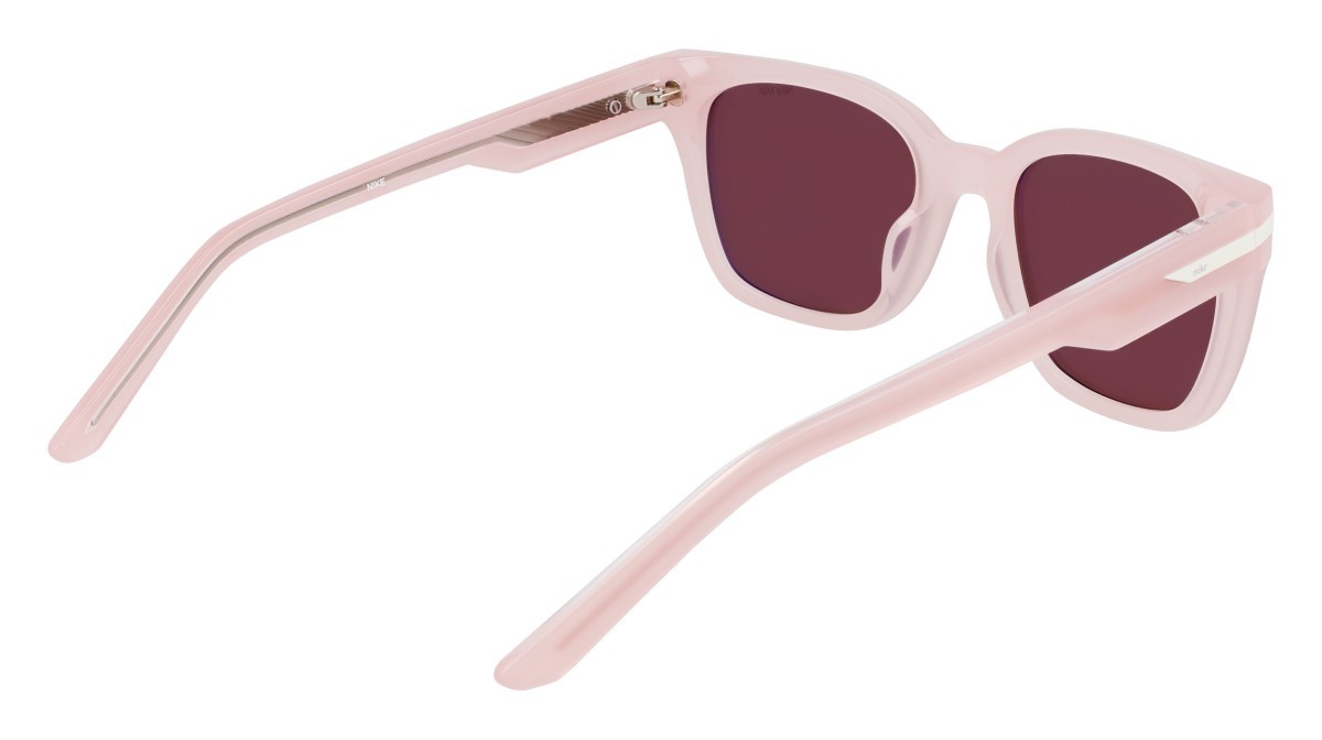 Sonnenbrillen Nike NIKE CRESCENT II EV24018 (801) farbe milky blush / brown form quadratisch gläser solid brown (max+)