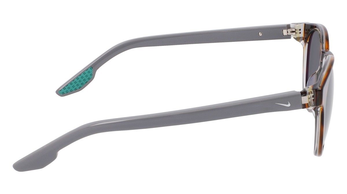 Sonnenbrillen Nike NIKE ECLIPSE DAWN EV24046 (243) farbe tortoise / green form rund gläser solid bottle green (max+)