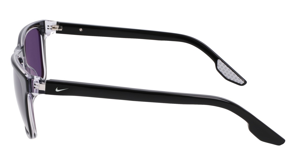 Sunglasses Nike NIKE ECLIPSE RISE N IU8030X (010) color black / grey shape rectangle lenses solid grey (max+)