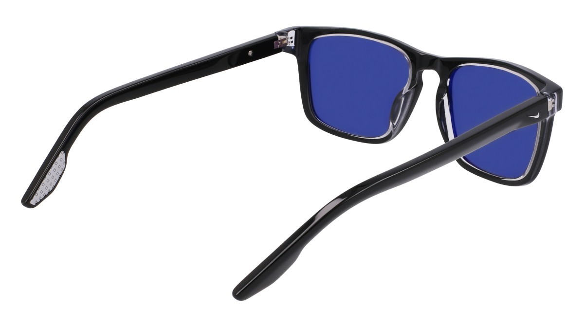 Sunglasses Nike NIKE ECLIPSE RISE N IU8030X (010) color black / grey shape rectangle lenses solid grey (max+)