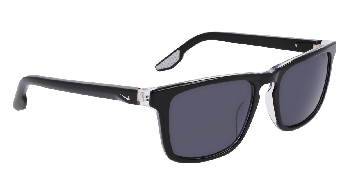 Sunglasses Nike NIKE ECLIPSE RISE N IU8030X (010) color black / grey shape rectangle lenses solid grey (max+)