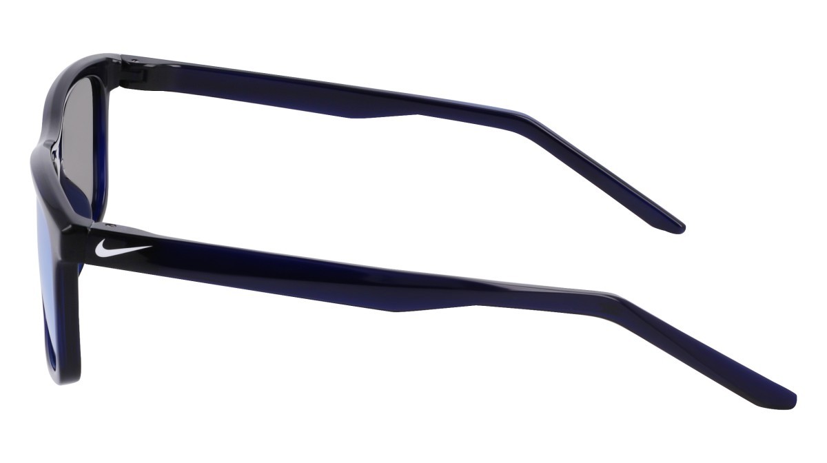 Sonnenbrillen Nike NIKE EMBAR P FV2409 (410) farbe navy / polar blue mirror form quadratisch gläser light blue revo
