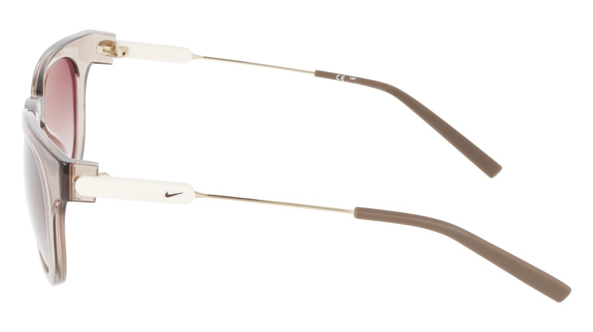 Sunglasses Nike NIKE ESSENCE TREND IF1056X (009) color sand / brown gradient shape round lenses brown gradient (max+)