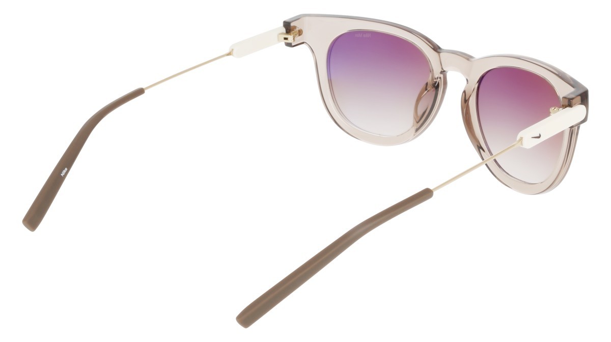Sunglasses Nike NIKE ESSENCE TREND IF1056X (009) color sand / brown gradient shape round lenses brown gradient (max+)
