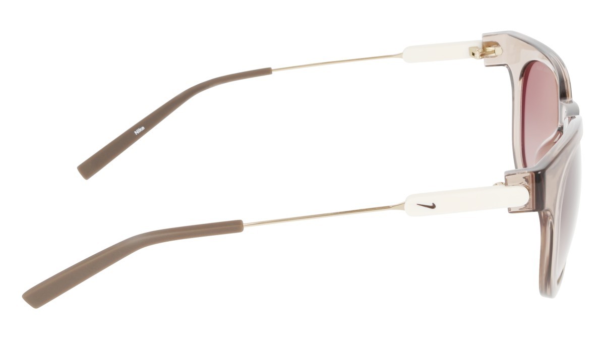 Sunglasses Nike NIKE ESSENCE TREND IF1056X (009) color sand / brown gradient shape round lenses brown gradient (max+)