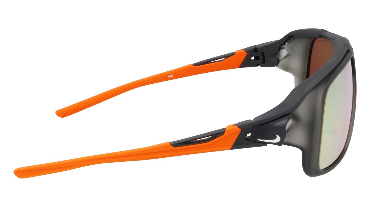 Sonnenbrillen Nike NIKE FLYFREE SOAR EV24001 (060) farbe mat anthrcite/orange mir/clear form maske gläser brown w/ orange mirror (max pro)