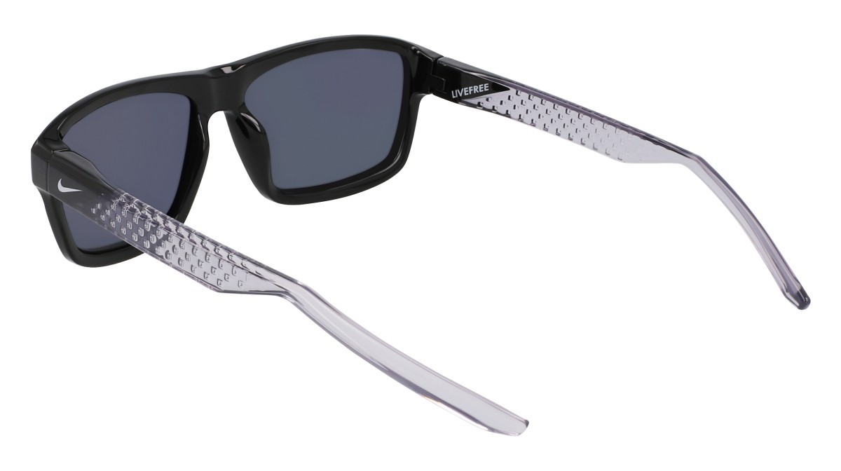 Sonnenbrillen Nike NIKE LIVEFREE TEMPO EV24044 (010) farbe black / grey form rechteckig gläser gray