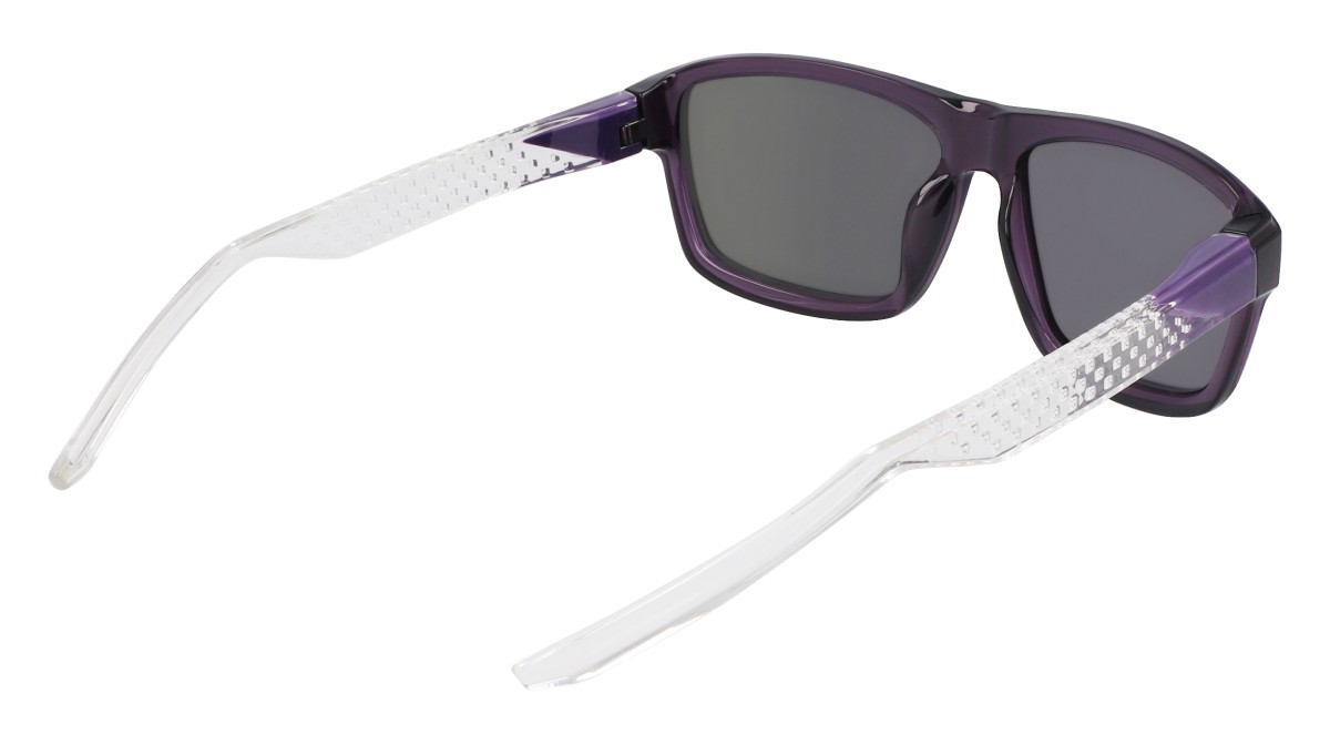 Sonnenbrillen Nike NIKE LIVEFREE TEMPO EV24044 (553) farbe dark raisin / purple mirror form rechteckig gläser grey w/ violet mirror