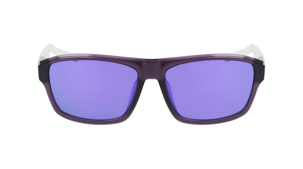 Sonnenbrillen Nike NIKE LIVEFREE TEMPO EV24044 (553) farbe dark raisin / purple mirror form rechteckig gläser grey w/ violet mirror