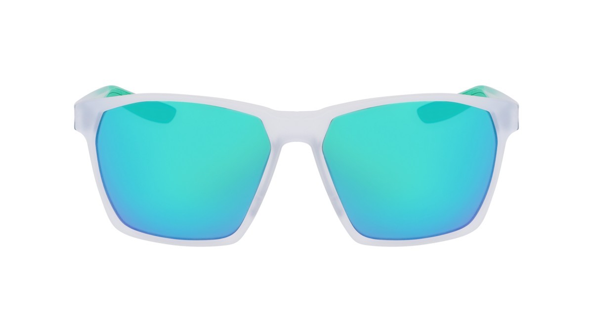 Occhiali da sole Nike NIKE MAVERICK M N IB6917X (013) colore matte pure platinum / gren mir forma quadrato lenti grey w/ green mirror