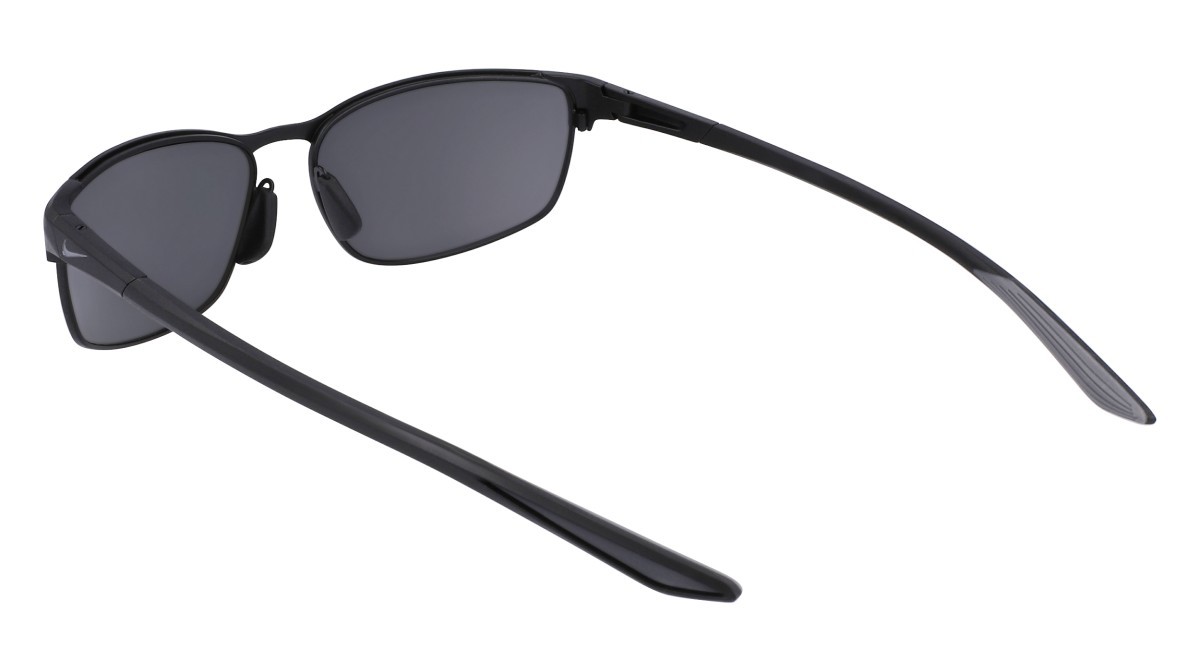 Sonnenbrillen Nike NIKE MODERN METAL DZ7364 (010) farbe satin black/dark grey form rechteckig gläser dark grey