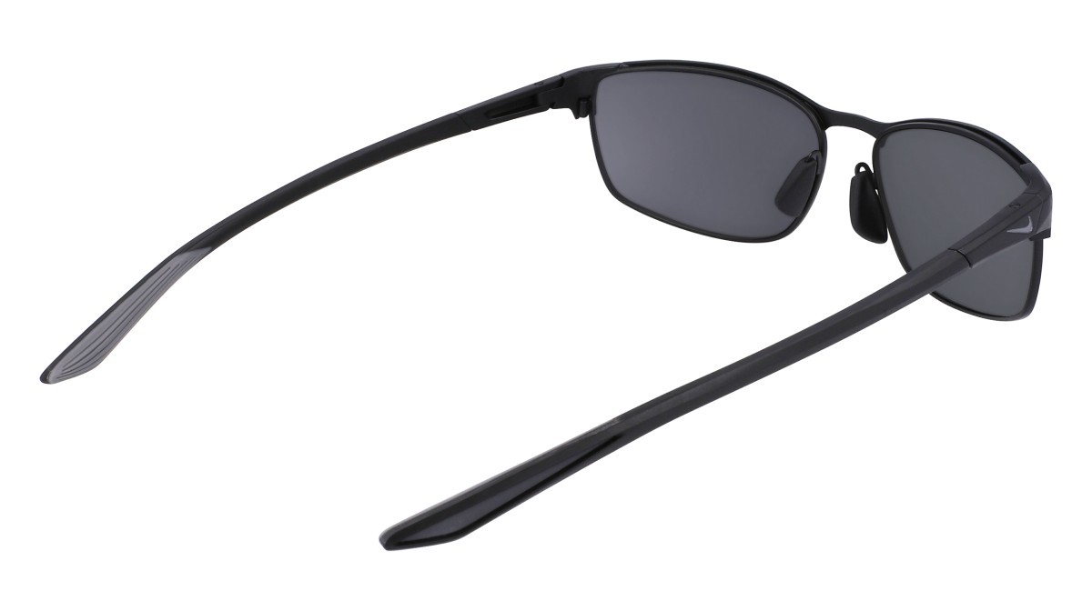 Sonnenbrillen Nike NIKE MODERN METAL DZ7364 (010) farbe satin black/dark grey form rechteckig gläser dark grey