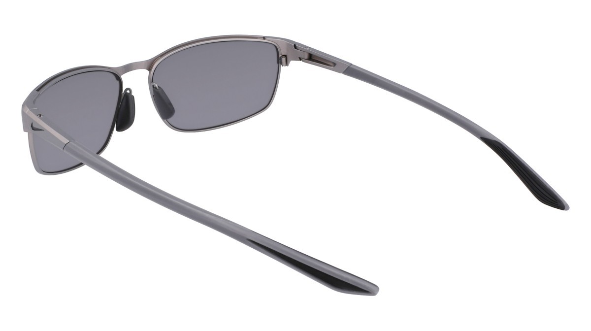 Sonnenbrillen Nike NIKE MODERN METAL N IU3334X (918) farbe satin gunmetal/silver flash form rechteckig gläser grey flash silver mirror