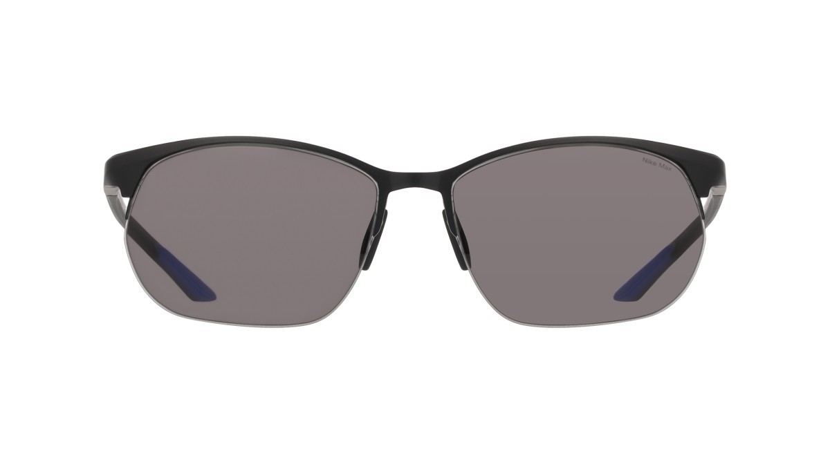Sonnenbrillen Nike NIKE MODERN METAL ZONE N IU3289X (010) farbe matte black / grey form rechteckig gläser solid grey (max+)