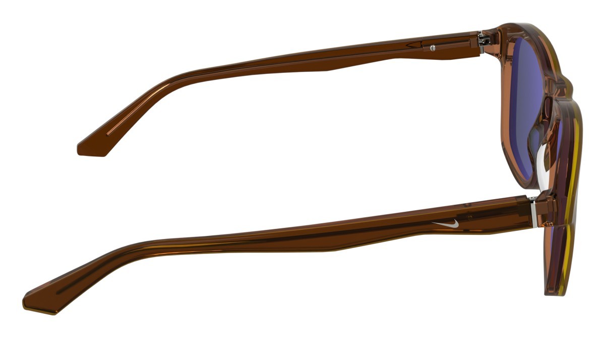 Sonnenbrillen Nike NIKE PRIMA ARC IQ7187X (815) farbe monarch / brown / grey form quadratisch gläser grey (max+)