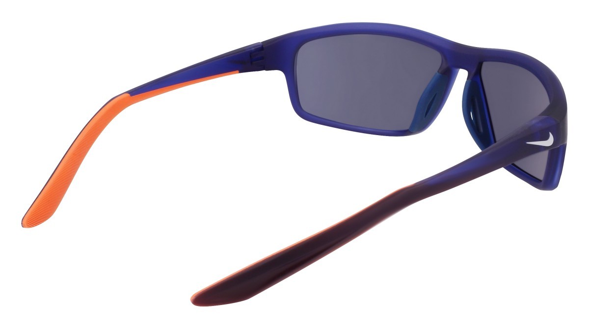 Occhiali da sole Nike NIKE RABID 22 DV2371 (492) colore matte blue void / blue forma rettangolare lenti solid blue