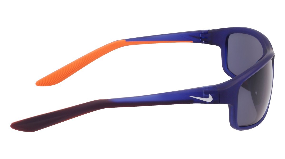 Occhiali da sole Nike NIKE RABID 22 DV2371 (492) colore matte blue void / blue forma rettangolare lenti solid blue