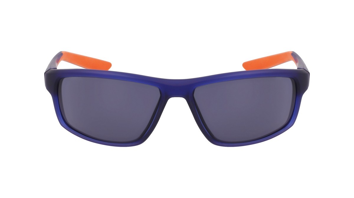 Occhiali da sole Nike NIKE RABID 22 DV2371 (492) colore matte blue void / blue forma rettangolare lenti solid blue