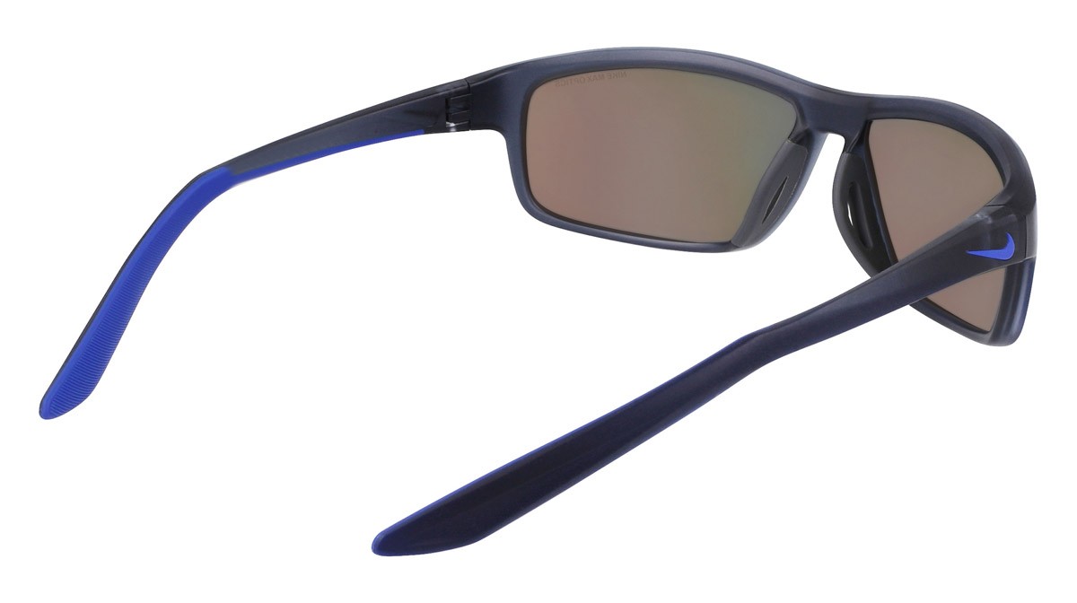 Sonnenbrillen Nike NIKE RABID 22 M DV2153 (021) farbe matte dark grey/blue mirror form rechteckig gläser blue mirror