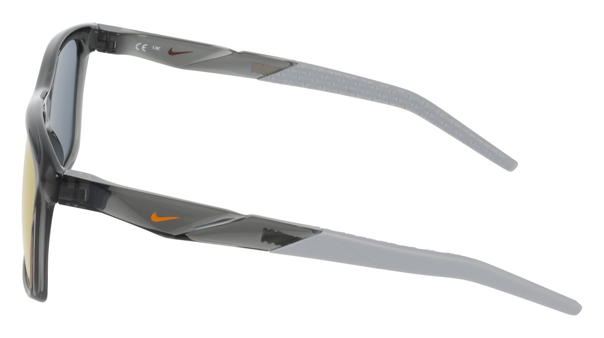 Sonnenbrillen Nike NIKE RADEON BYTE IO0103X (084) farbe smoke grey / orange mirror form rechteckig gläser grey w/ orange mirror