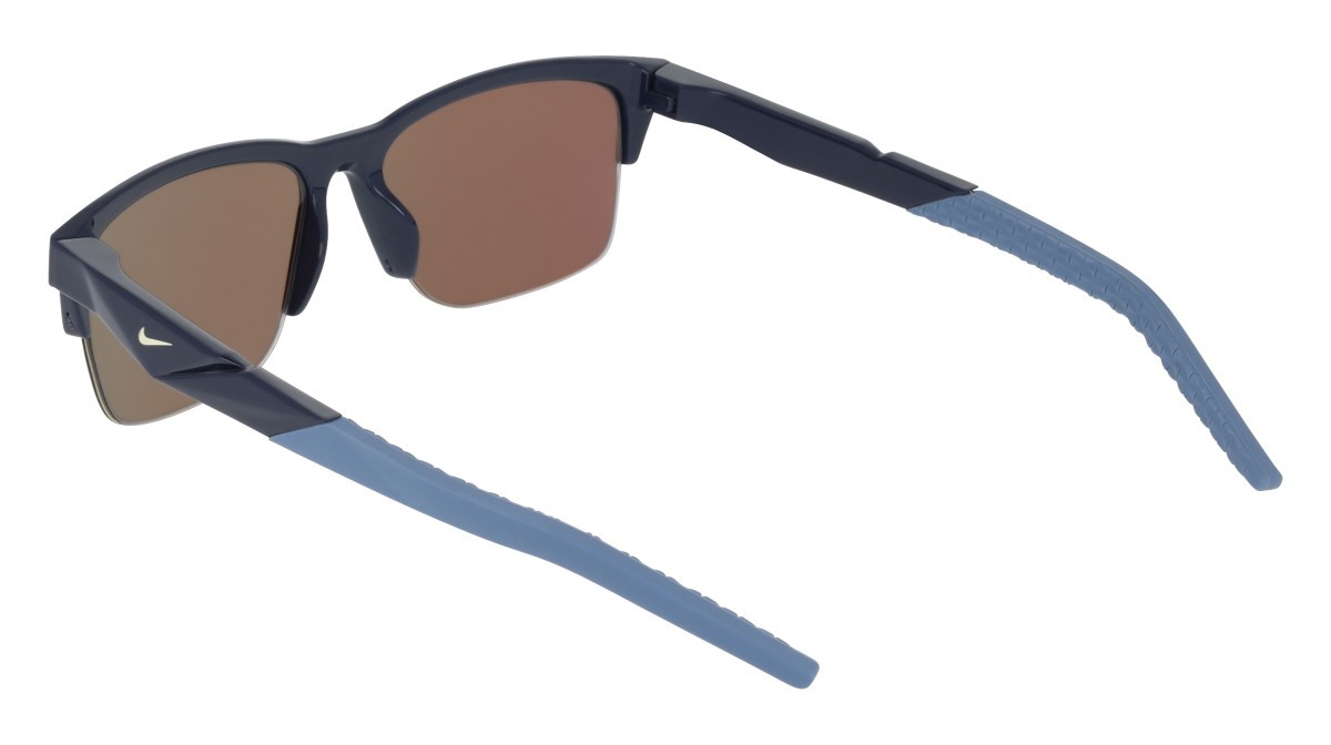 Sonnenbrillen Nike NIKE RADEON WARE IR4369X (410) farbe midnight navy / blue mirror form rechteckig gläser grey w/ blue mirror