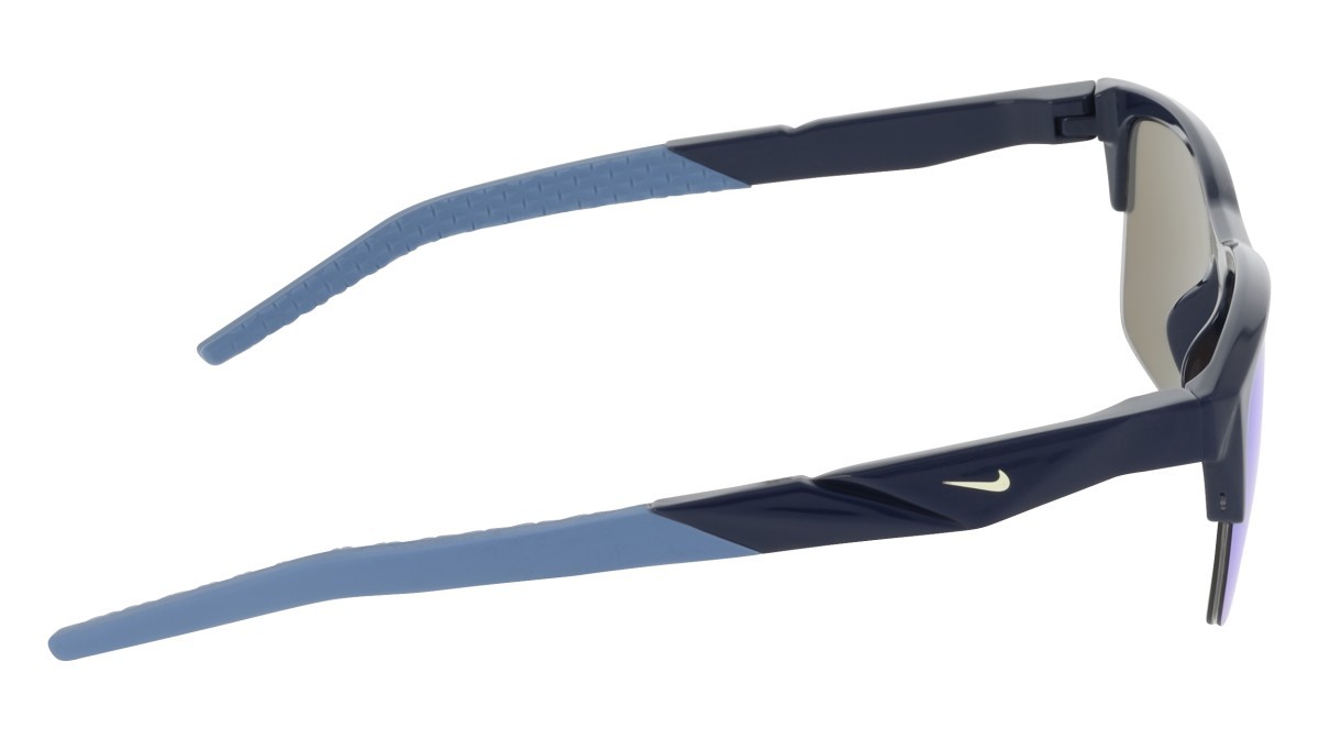 Sonnenbrillen Nike NIKE RADEON WARE IR4369X (410) farbe midnight navy / blue mirror form rechteckig gläser grey w/ blue mirror