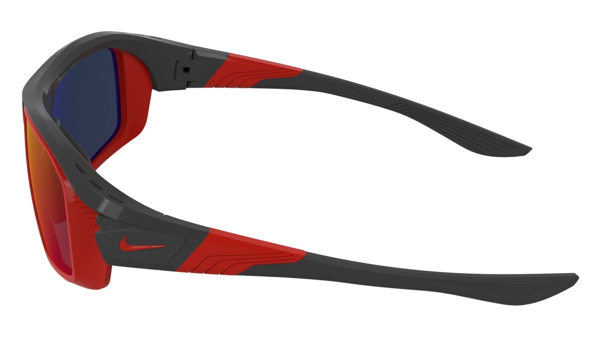 Sonnenbrillen Nike NIKE SHOW X3 FF IM9736X (060) farbe anthracite / red mirror / clea form rechteckig gläser grey w/ red mirror (max pro)