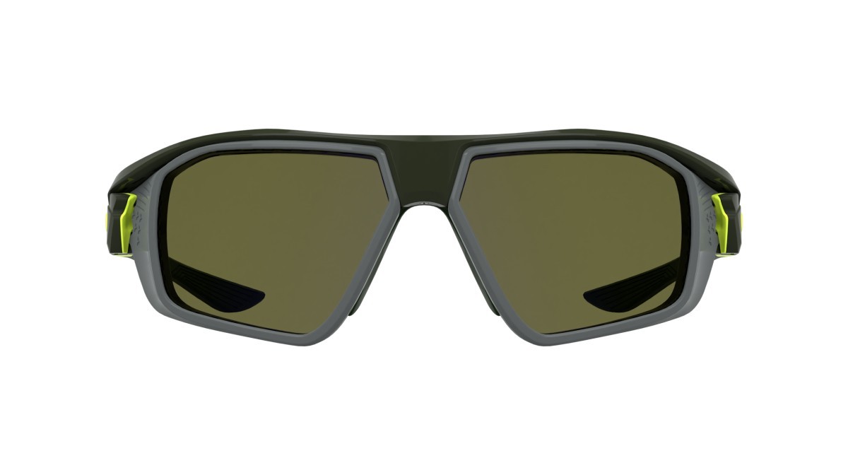 Sonnenbrillen Nike NIKE SHOW X3 FF IM9736X (355) farbe sequoia / terrain / ll volt form rechteckig gläser terrain tint (max pro)