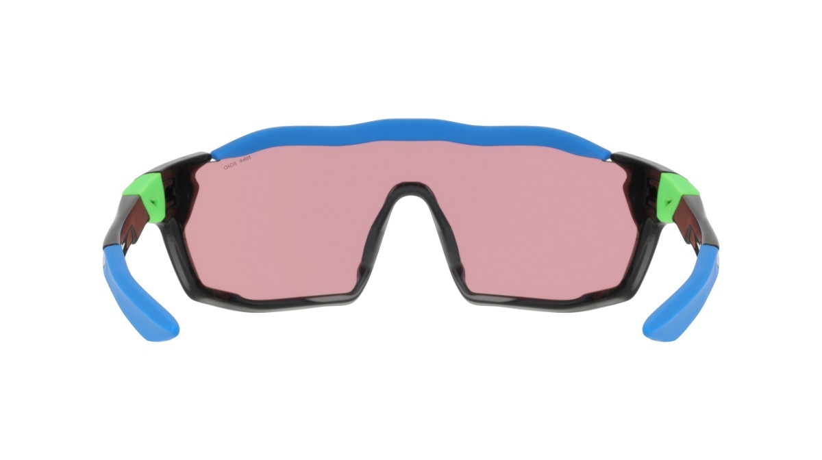 Sunglasses Nike NIKE SHOW X RUSH E N IU4697X (060) color anthracite / road green mirror shape mask lenses road tint w/ green mirror