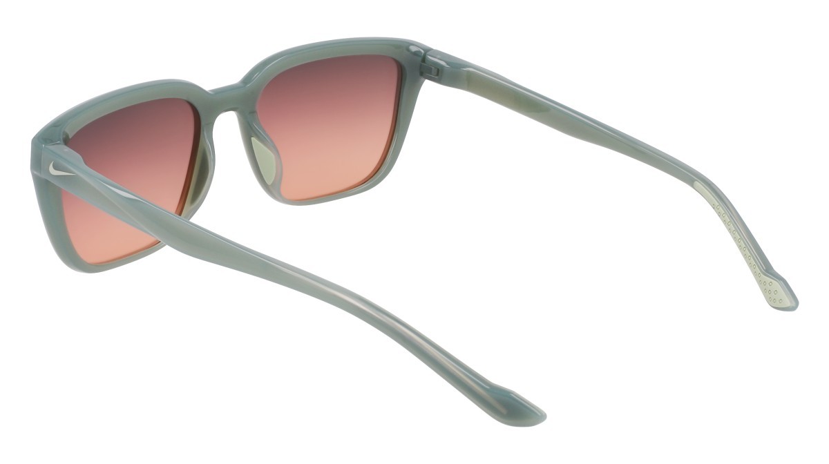 Sonnenbrillen Nike NIKE TEMPER FLAIR N IU8102X (338) farbe vintage green / rose gold mir form quadratisch gläser brown gradient w/ rose gold glash