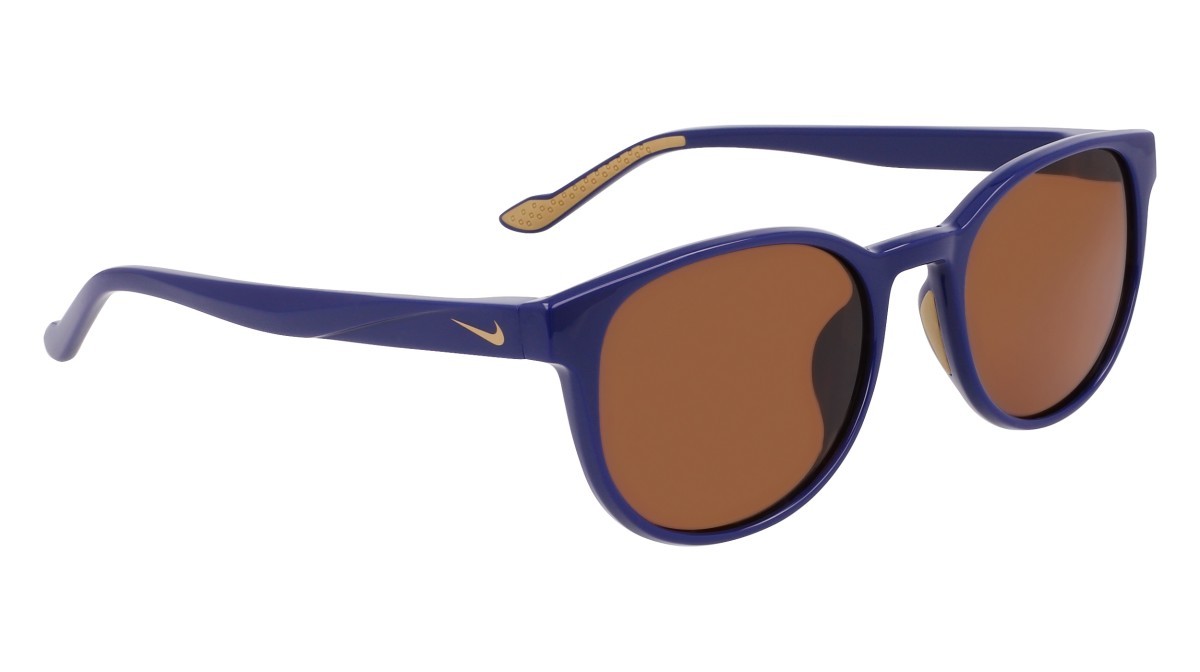 Sonnenbrillen Nike NIKE TEMPER FLOW IF1101X (492) farbe blue void / brown form rund gläser brown