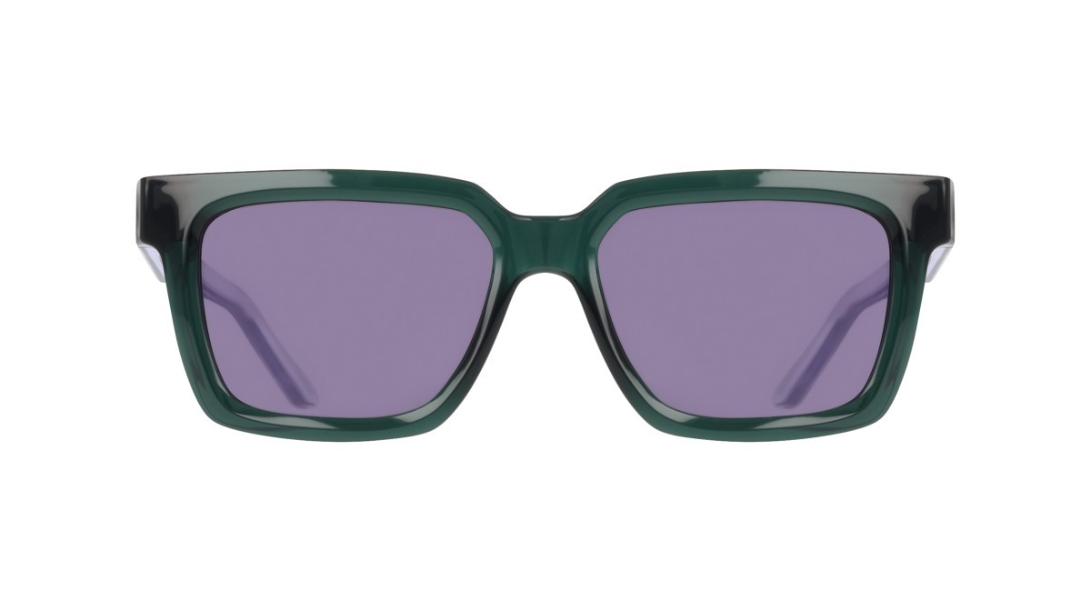 Occhiali da sole Nike NIKE TIDE COSMIC IB3681X (300) colore vintage green / violet forma quadrato lenti purple