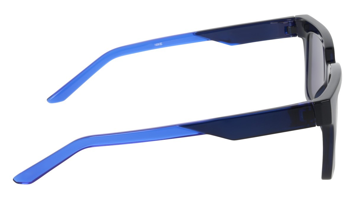 Occhiali da sole Nike NIKE TIDE COSMIC IB3681X (410) colore midnight navy / blue forma quadrato lenti solid blue